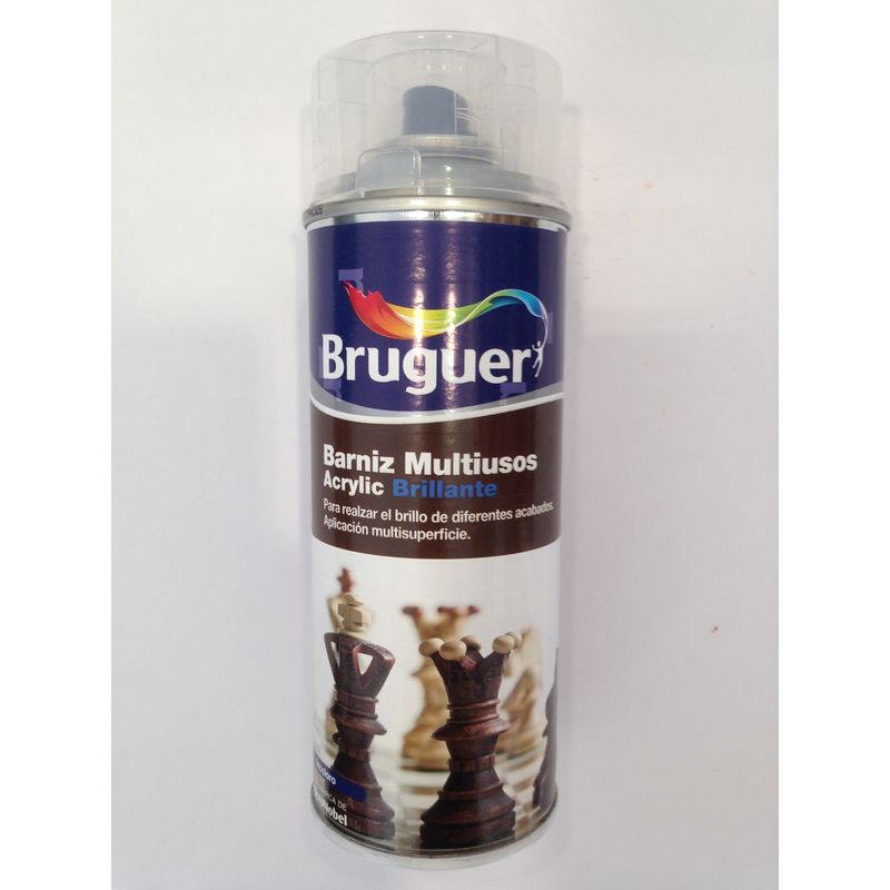 

Spray bruguer barniz incoloro satinado 400 ml