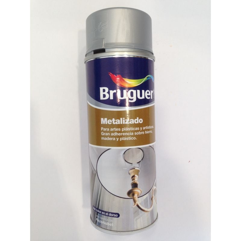 

Spray bruguer metalizado plata 400 ml