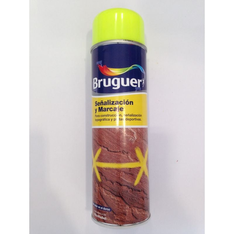 

Spray señalización y marcaje amarillo 500 ml - Bruguer