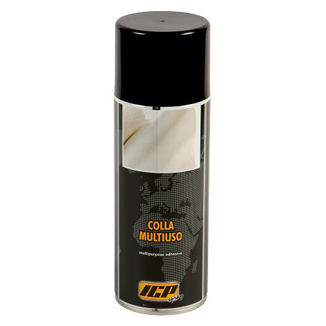 SPRAY COLLA MULTIUSO ADESIVO METALLO PLASTICA LEGNO VETRO CARTA LTF ICP 400 ml