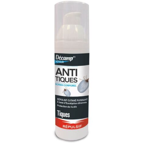 Spray corporel répulsif anti-tiques