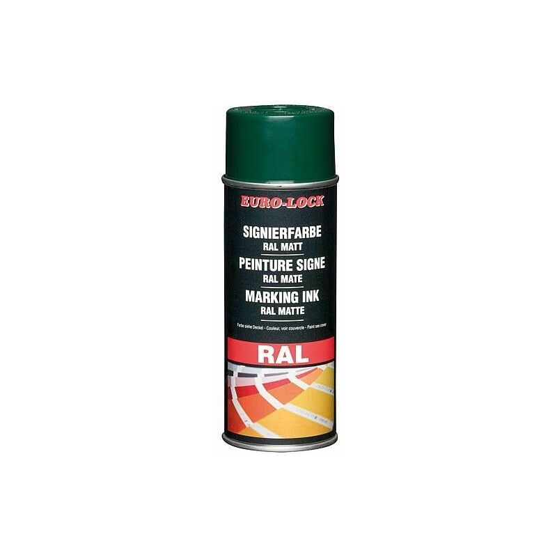 Spray couleur  RAL 6005 vert  mousse 400 ml 7301037