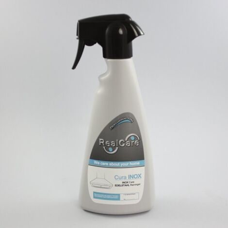 SPRAY CURA INOX ACCIAIO UNIVERSALE PIANI COTTURA CAPPA FORNO 500ML
