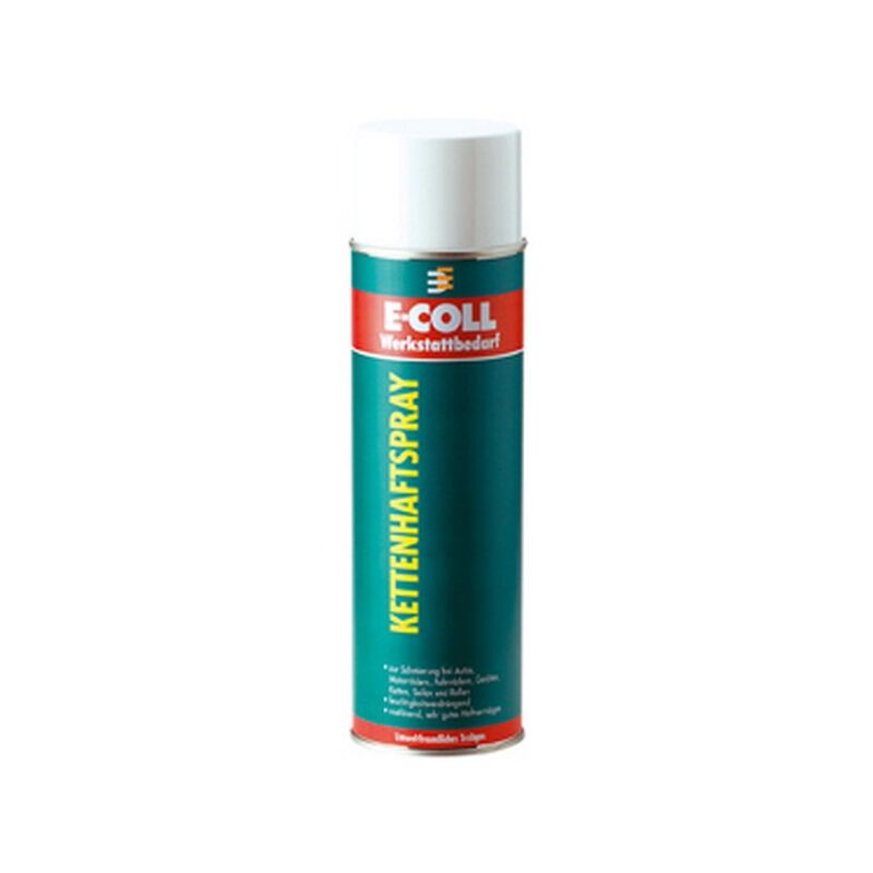 Spray d'adhérence pour chaînes aérosol 500ml E-COLL 1 PCS