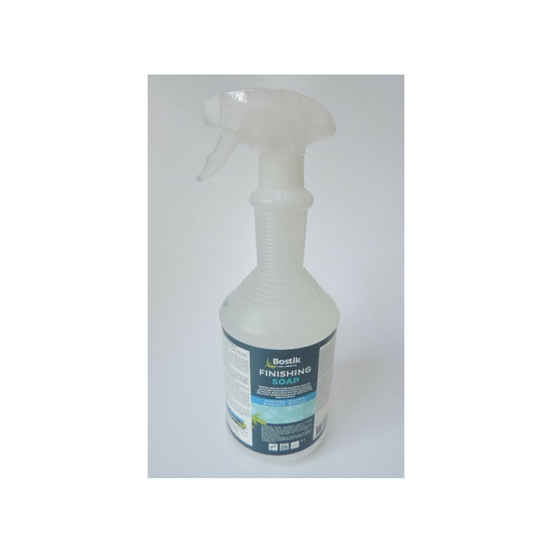 Bostik - Spray de lissage biodégradable pour tous joints et mastics (flacon de 1L)