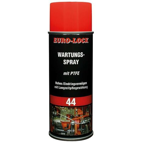 Spray de maintenance avec PTFE EURO-LOCK LOS 44 400ml