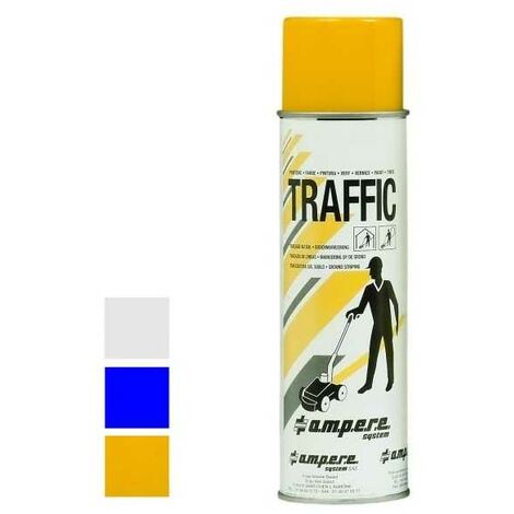 Spray de marquage au sol Traffic 500ml bleu (Par 12)