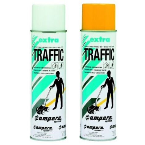 Spray de marquage au sol Traffic Extra 500ml blanc (Par 12)