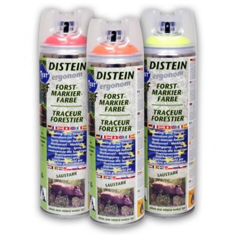 Spray de marquage Motip DISTEIN 500 ml noir