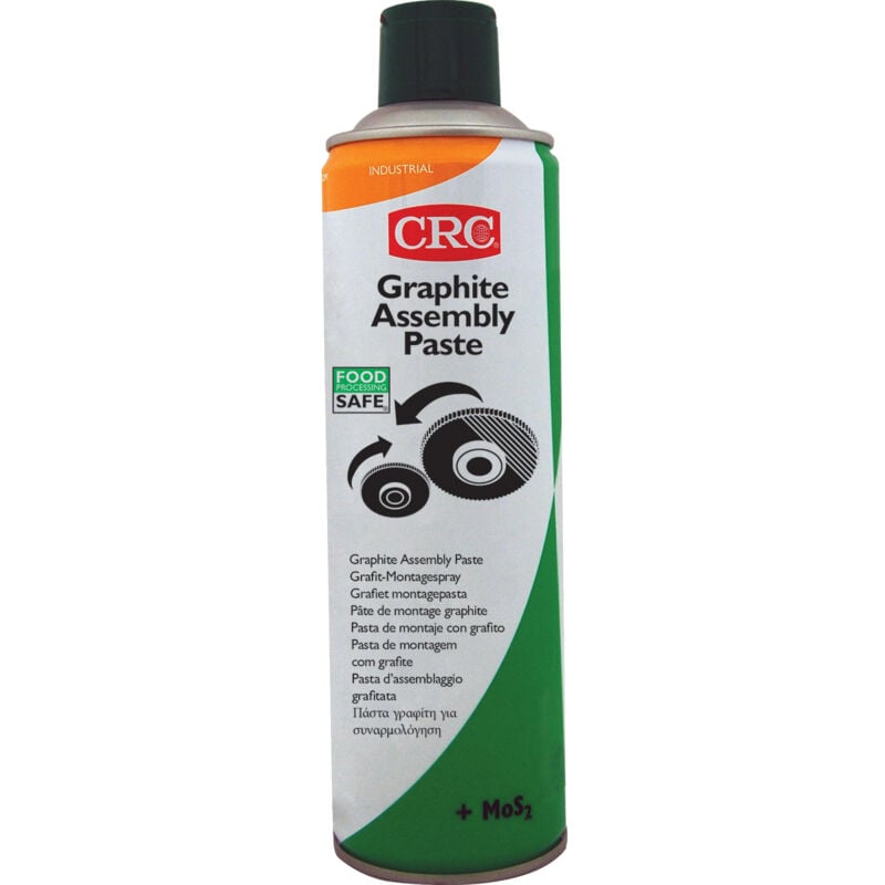Lubrifiant, graisse Graphite graphite assembly paste (ind), Aérosol de 650ml / 500ml ( Prix pour 1 )