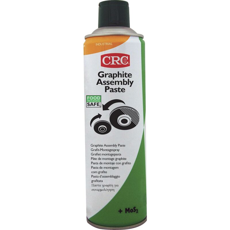 CRC - Spray de montage graphite assembly paste 500 ml 32639-AA W008181