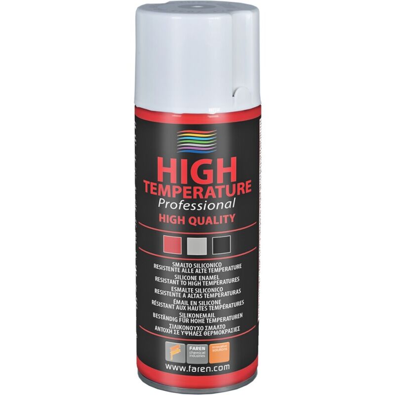 

Spray de pintura rojo especial para altas temperaturas 400 ml. ( 7VY400) - Faren