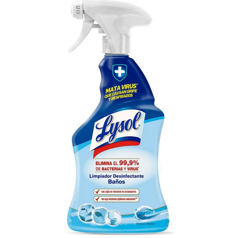 

Spray Desinfectante Lysol Baños Marino (1000 ml)