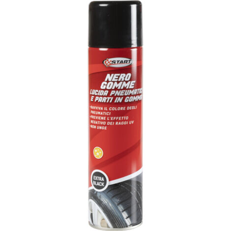 Spray Detergente Nero Gomme 400 ml per auto effetto lucido