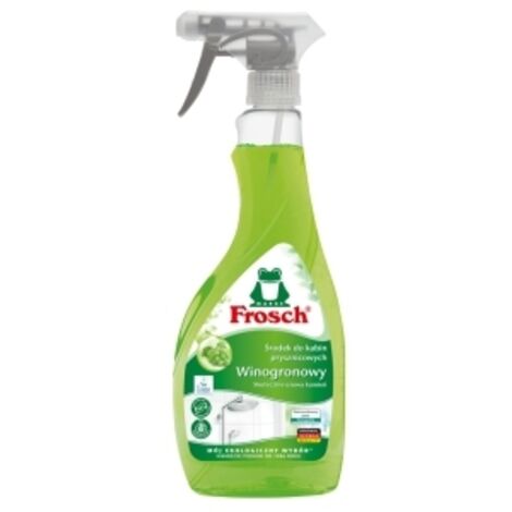 Spray detergente per cabina doccia Frosch 500ml Grape Edition