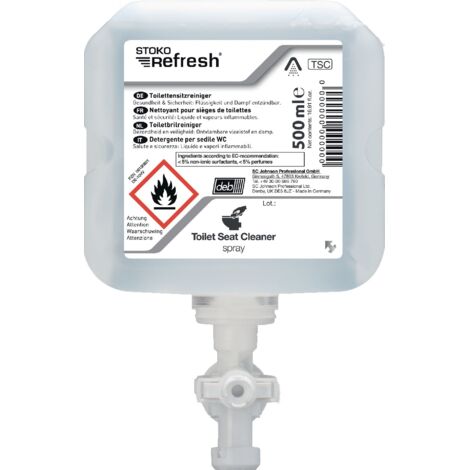 Spray detergente per sedili WC Refresh® Toilet Seat Cleaner (TSC) 500 ml cartuccia