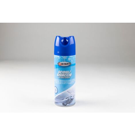 Spray detergente sciogli ghiaccio parabrezza auto istantaneo 200 ml sbrinante