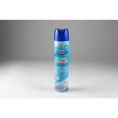 Spray detergente sciogli ghiaccio parabrezza auto istantaneo 400 ml sbrinante