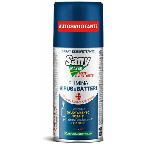 Spray Disinfettante Milleusi, Disinfettante Spray per Tessuti E Superfici,  Fragr