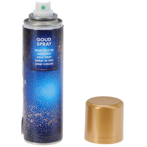SPRAY DORATO, 150ML, NATALE, SPRAY NATALIZI, DECORAZIONI DI NATALE