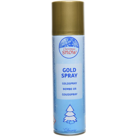 Spray doré Pour décorations de Noël ML 150