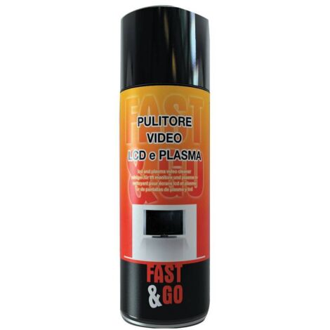 Spray Fast &amp Go 400 ml pour le nettoyage des A crans de tA lA vision LCD plasma