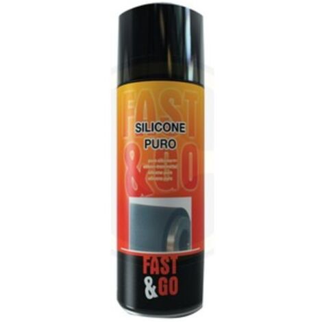 Spray fast&go silicone puro ml.400 per lavoro casa fai da te bricolage