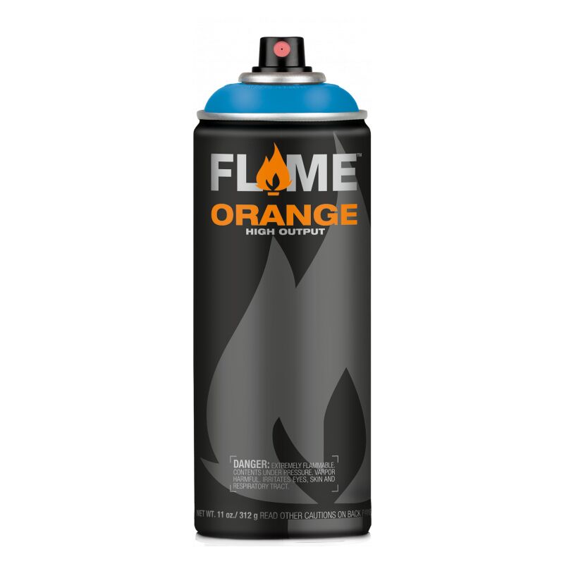 

SPRAY FLAME ORANGE MATE 400 ML | COLOR: 511 Crazy blue - 511 Crazy blue