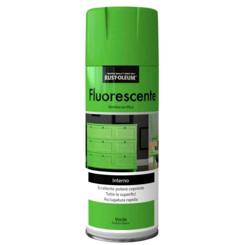 Cromology Italia Spa - spray fluorescente colore verde 400ml 715294c010003
