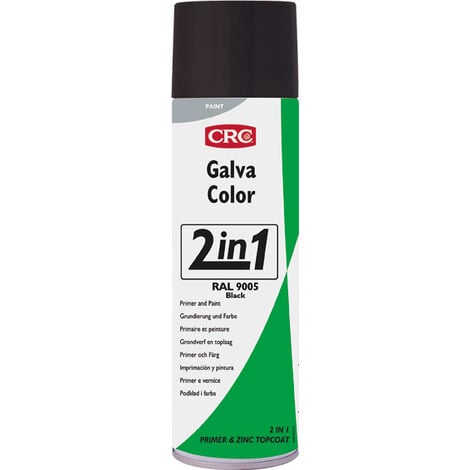 CRC SPRAY GALVACOLOR NEGRO RAL 9005 500ML - 187362