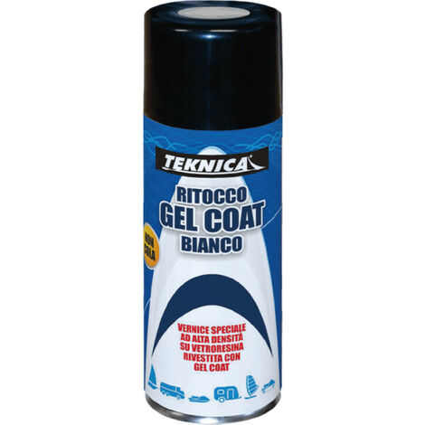 SOLIDSTONE Spray GelCoat per Ritocco piatti doccia marmoresina - Bianco RAL9010