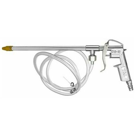 Spray Gun Aluminum Pneumatic Siphon Air Motor Cleaning Gun Kit Tool 1/4