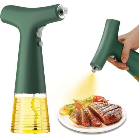 Spray Huile Cuisine, Flacon Pulvérisateur électrique,Vaporisateur Huile d'Olive Spray de Cuisson Pour Salade, Arrosoir électrique 240ml