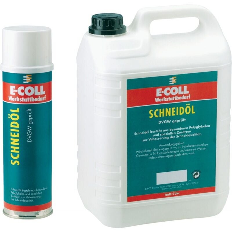 E-coll - Spray huile de coupe dvgw 400ml (Par 12)