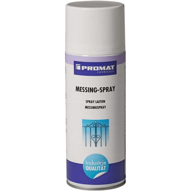 Spray laiton 400 ml bombe aérosol PROMAT CHEMICALS (Par 12)