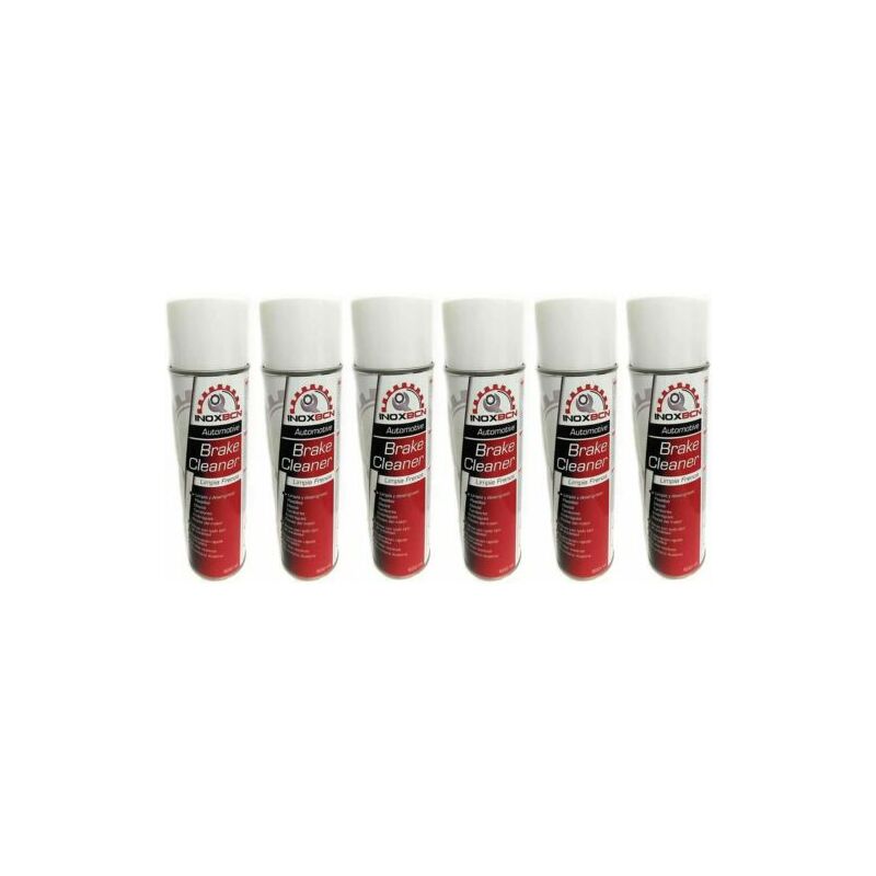 

spray limpia o limpiador de frenos de disco,tambor,pastillas,embragues 6 botes
