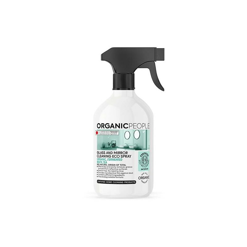 

Spray limpiacristales ecológico- Té blanco fermentado orgánico Organic People 500ml