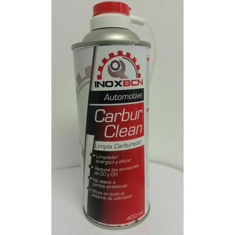 

spray limpiador de carburador y admicion,valvulas mariposa,inyectores, egr 400ml