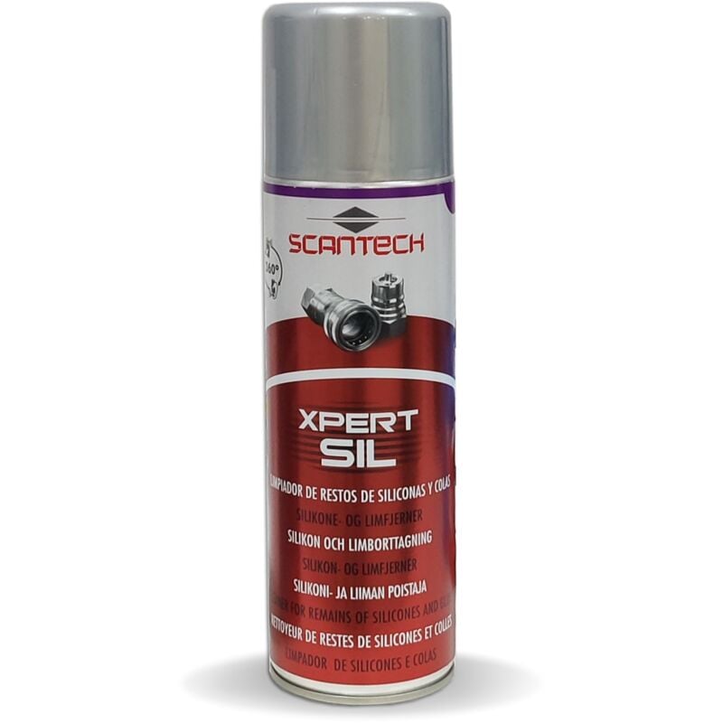 

Spray Limpiador Siliconas Y Colas Xpert Sil 500 Ml