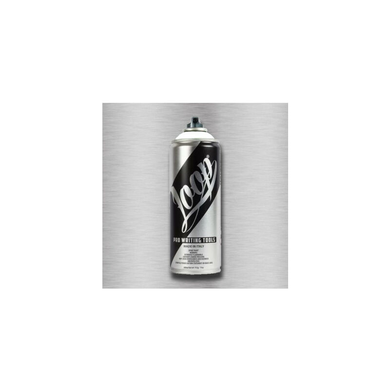 

Spray LOOP COLORS | Acabado Brillo | Plata Metalizado 400 ml | LOOP COLORS