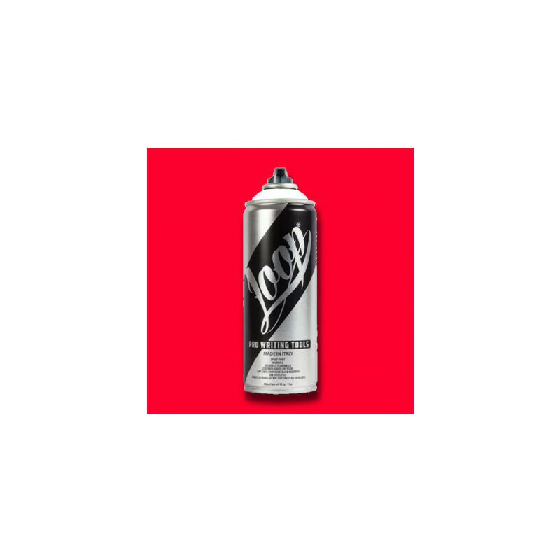 

Spray Acabado Satinado | Rojo Warsaw 400 ml - Loop Colors