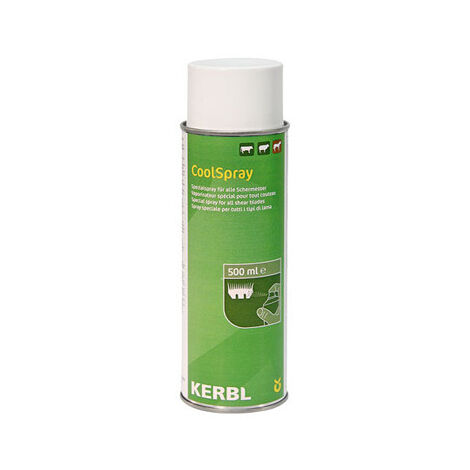 Spray lubrifiant Coolspray spécial tondeuse Kerbl - 500ml
