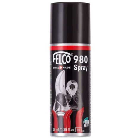 Spray lubrifiant Felco 980 pour entretien de l'outillage