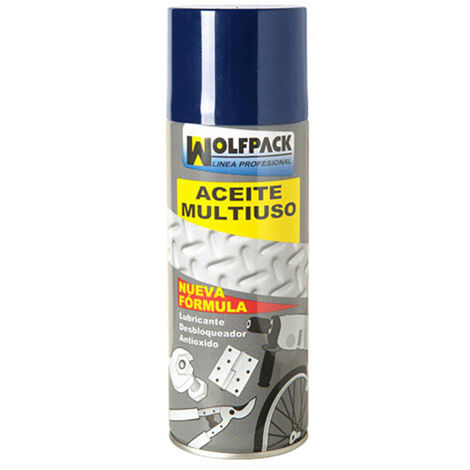 Spray lubrifiant multifonction triple action Wolfpack 400 ml.