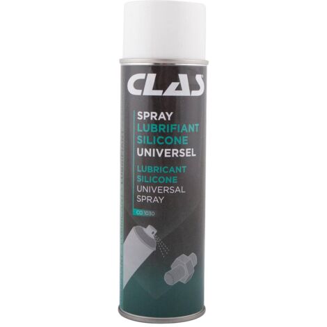 Spray lubrifiant silicone universel 500ml - CO 1030 - CLAS Equipements