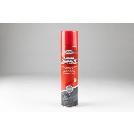 Spray lucida cruscotto effetto satinato 400 ml , massima protezione