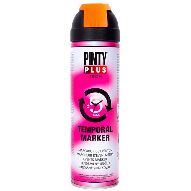 

SPRAY MARCADOR EVENTOS 360º 500 ML | COLOR: Naranja T143 - Naranja T143