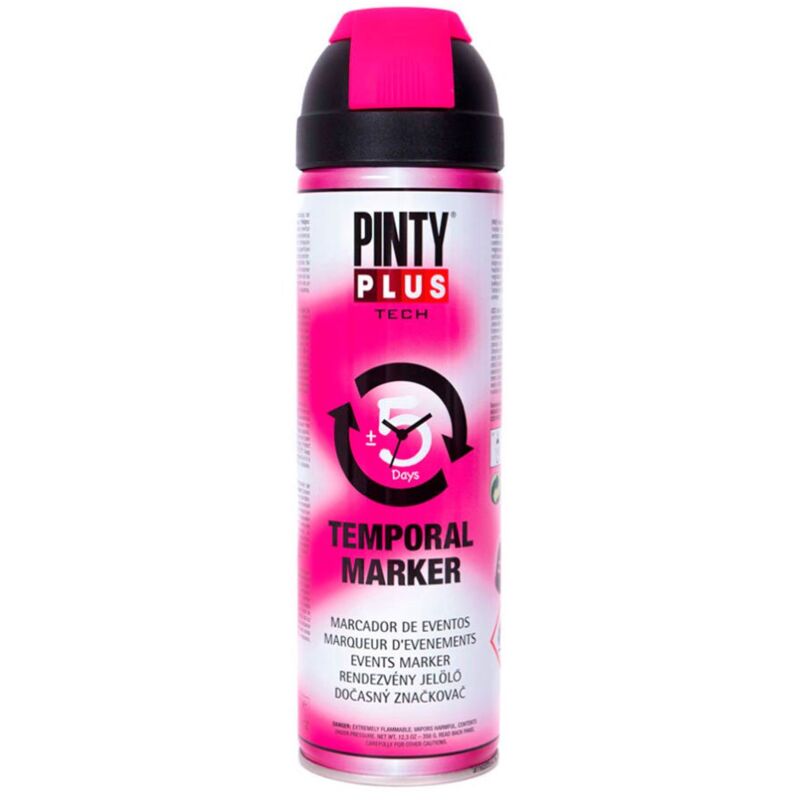 

SPRAY MARCADOR EVENTOS 360º 500 ML | COLOR: Fucsia T184 - Fucsia T184