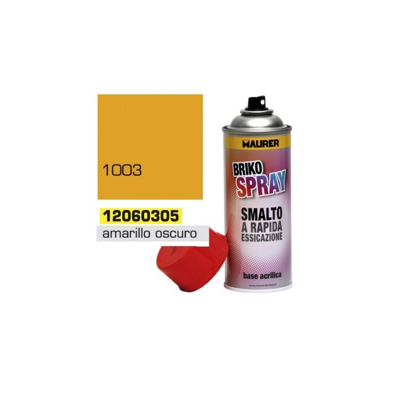 

Spray pintura amarillo oscuro señal 400 ml.