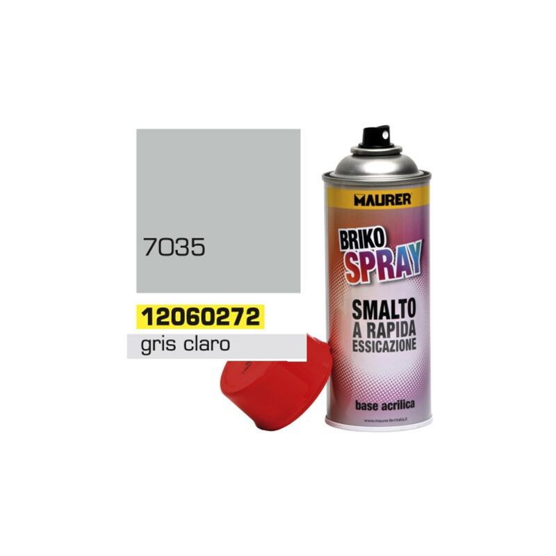 

Spray pintura gris claro 400 ml.